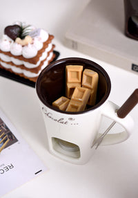 Ceramic Fondue Mug Set