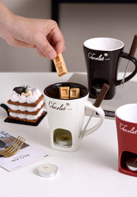 Ceramic Fondue Mug Set