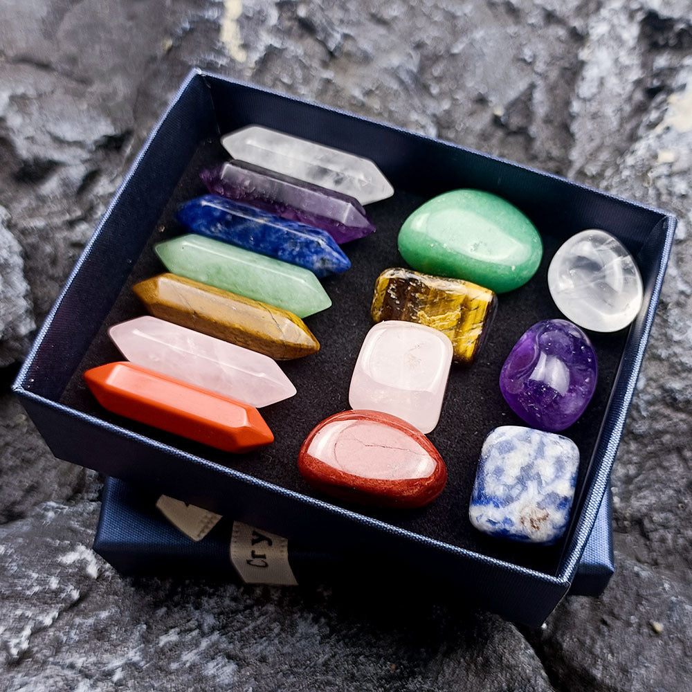 14PCS Natural Crystal Set II