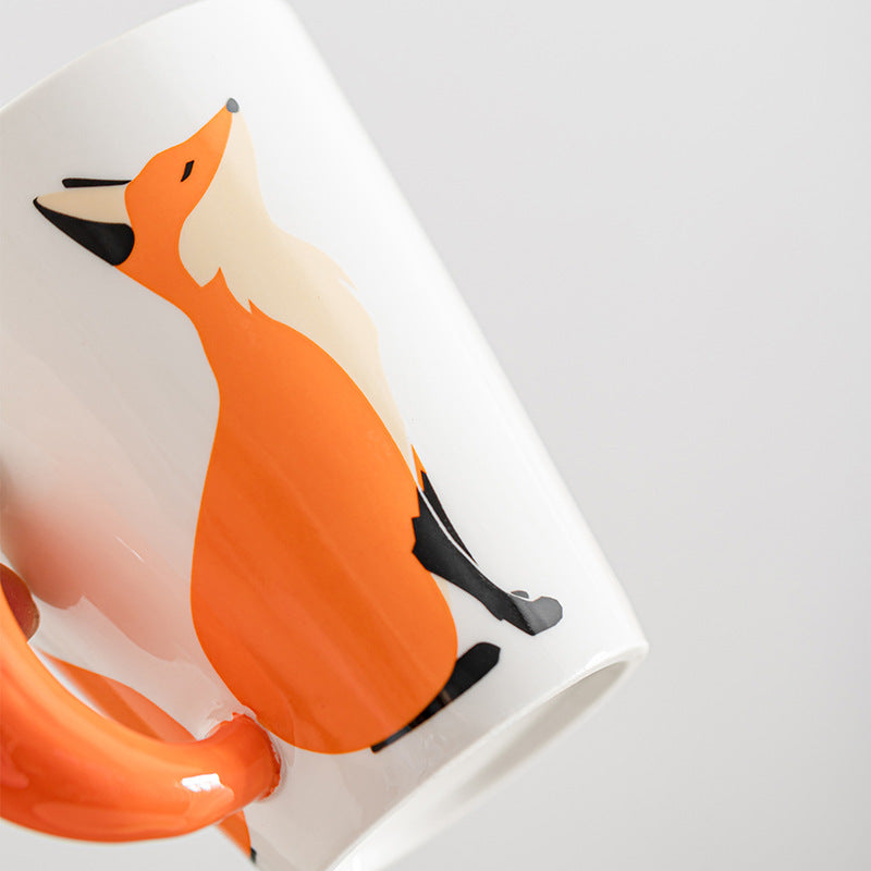 Ceramic Fox Mug