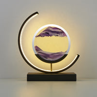 Modern Sand Art LED Lamp