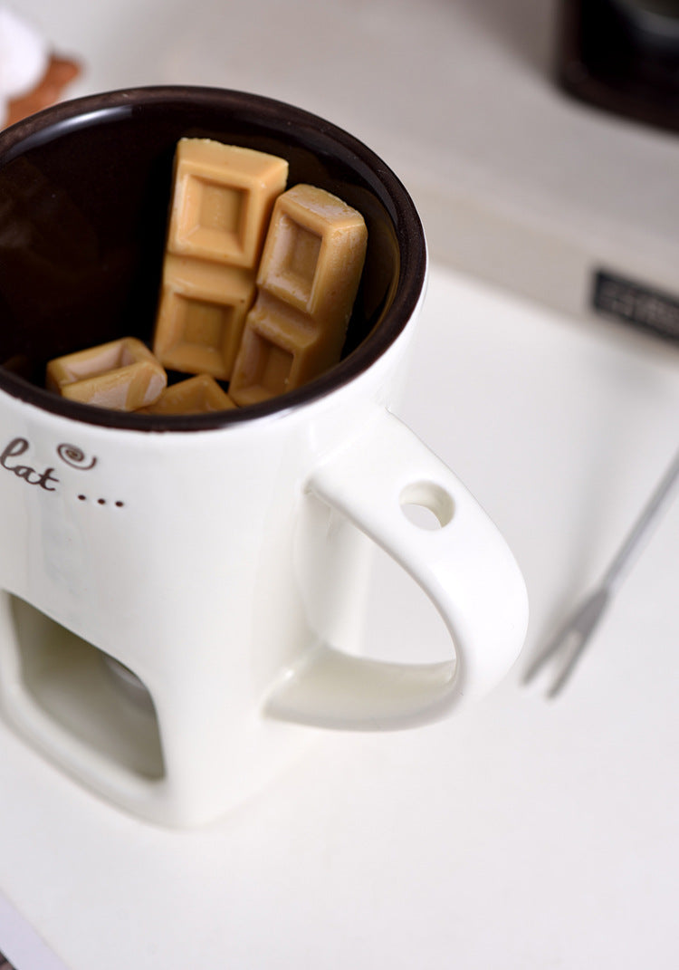 Ceramic Fondue Mug Set