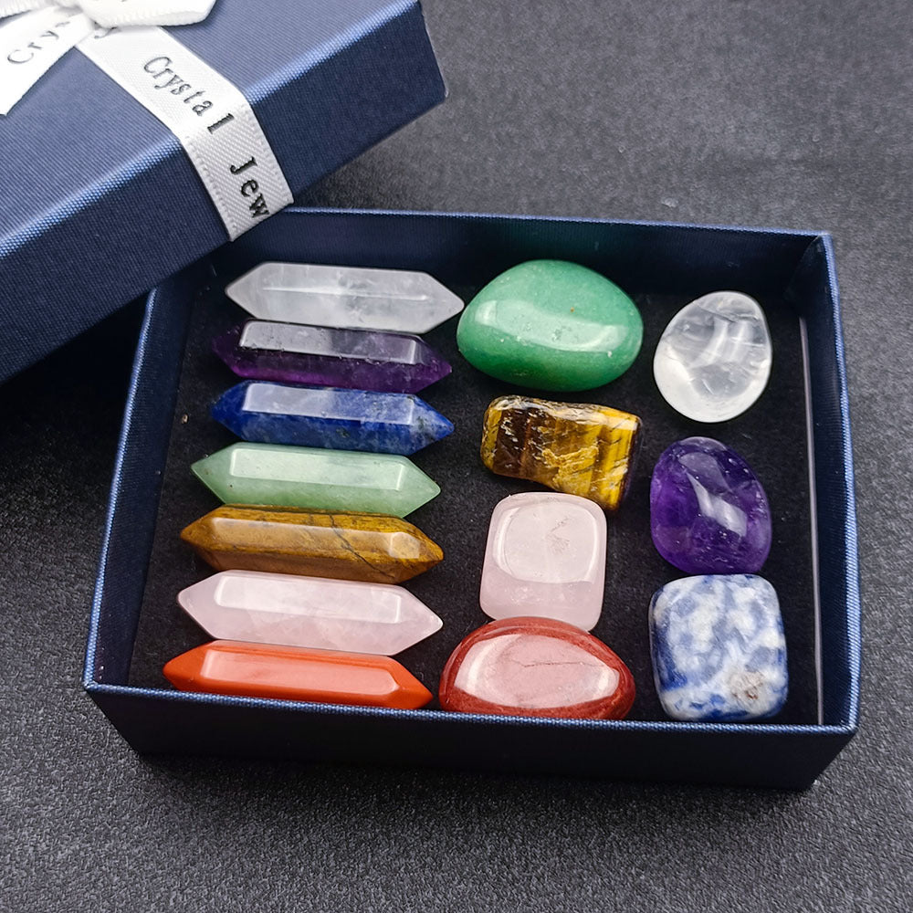 14PCS Natural Crystal Set II