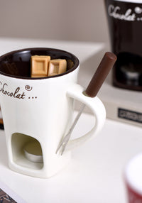 Ceramic Fondue Mug Set