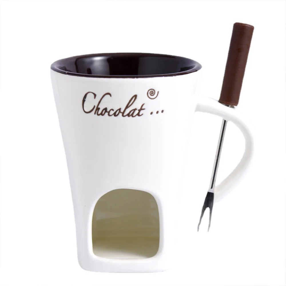 Ceramic Fondue Mug Set